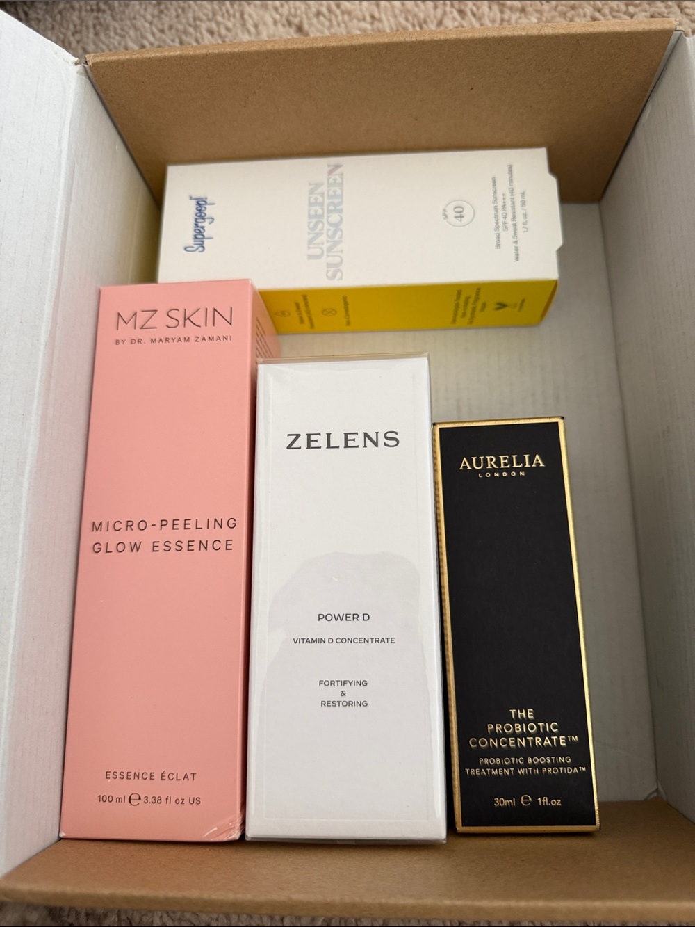 Aurelia Probiotic Concentrate™ Serum — Black & Gold
